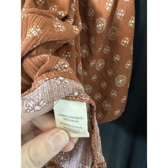 Buckle Gimmicks Lace Trim Cami Tank Small Boho‎ Hippie Festival Romantic - Picture 6 of 7